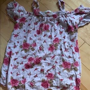Flower summer shirt